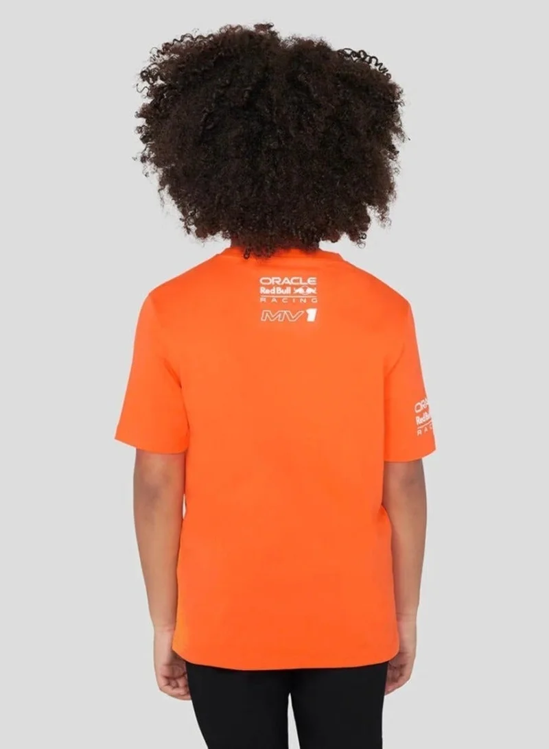 Red Bull Red Bull Racing F1 Max Verstappen Youth T-Shirt - Exotic Orange