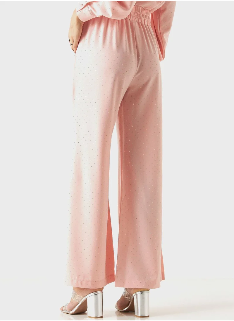 Iconic Flared High Waist Pants