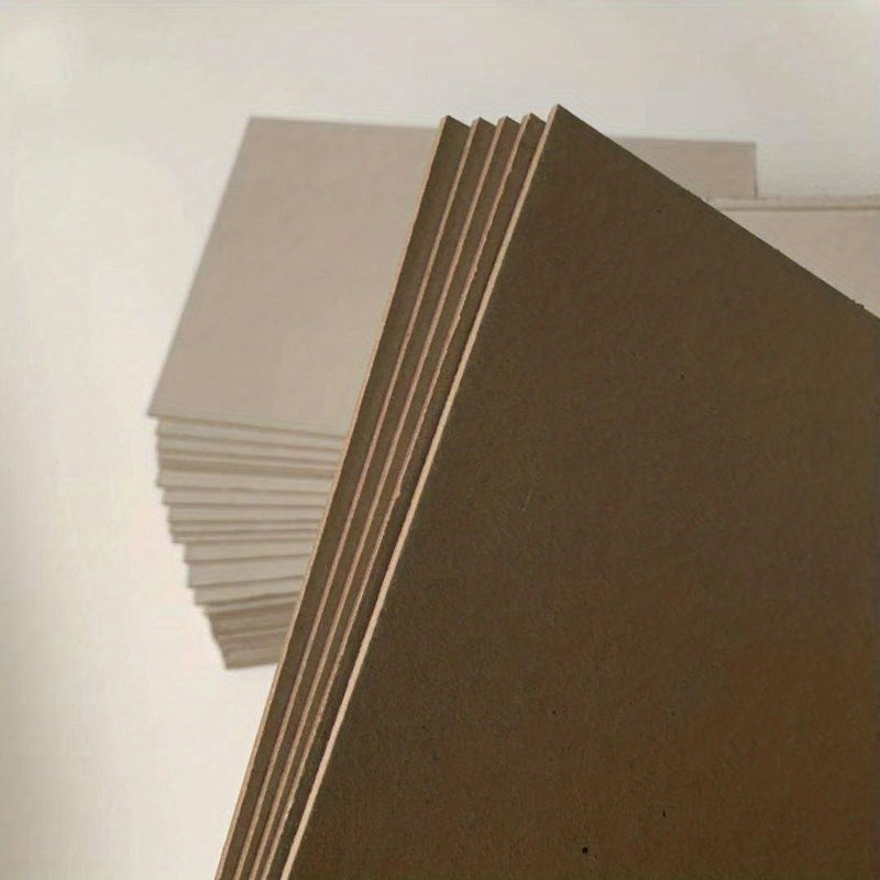 A4 A5 6Pcs 1mm 1.5mm 2mm 3mm Heavy Duty Gray Bookbinding Boards Set - Image 3