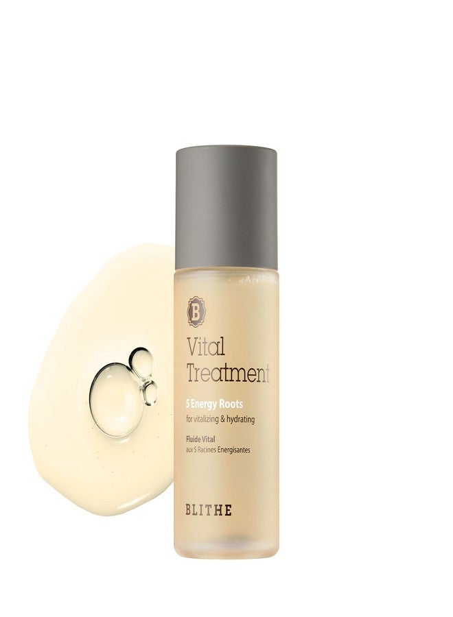 Blithe Asian Skincare 5 Roots Clear Essence Lotion for Dry Skin - Hydrating Face Essence Rice Water, Damage Barrier Repair, Amino Acids, Antioxidants, Korean Combination Face Moisturizer, 1.83 Oz. - Image 1