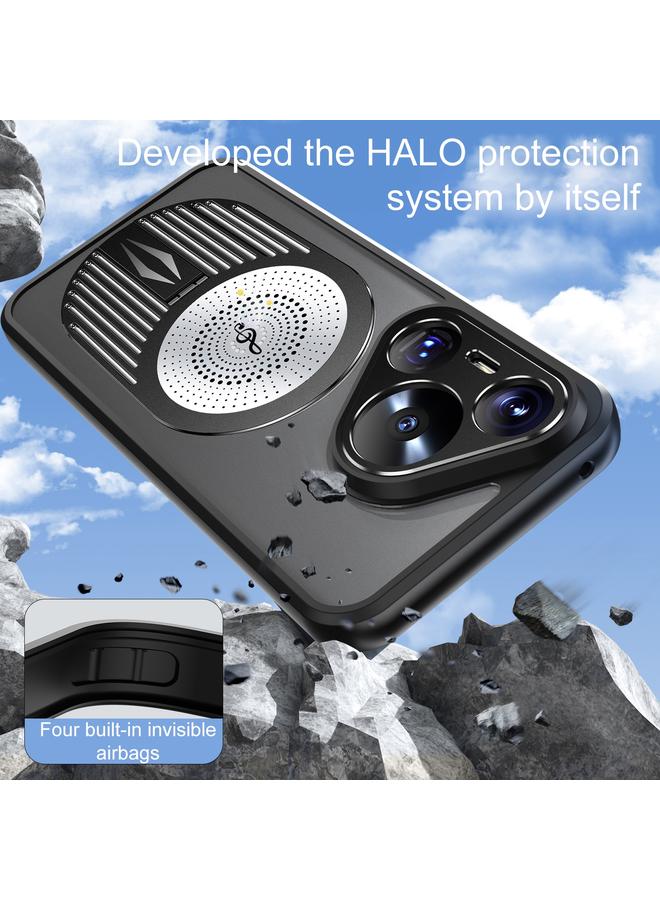 جرين تايجر حافظة لهاتف هواوي بورا 70 حافظة هاتف حاملة لتبديد الحرارة والروائح العلاجية MagSafe - Image 3