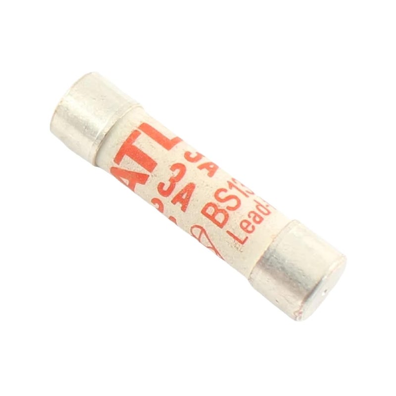 أطلس BS1362 فتيل سيراميك 10 أمبير 6x25 مم 240 فولت خالي من الرصاص 5 قطع - Image 4