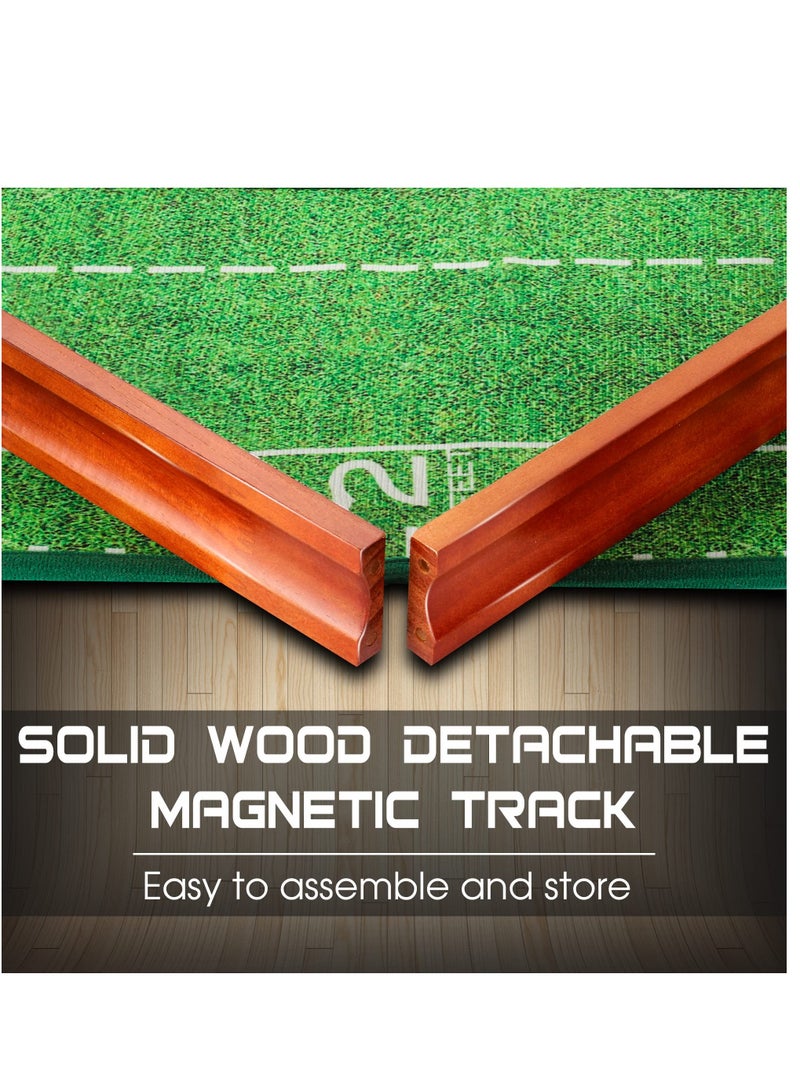 KASTWAVE Golf Putting Mat for Indoor, Putting Green Training Equipment with Ball Return, Mini Golf Practice Training Aid for Home and Office, Golf Gifts for Christmas Thanksgiving Day  - Image 3