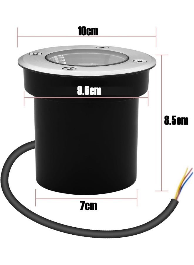 Melfi 1W/3W/7W Led Outdoor Underground Light - Ip65 Waterproof, Recessed Uplighter For Driveway, Garden, And Patio. Ac 220-240V, Walk-Over Design, Perfect For Landscape Lighting. (7W Daylight) - Image 2