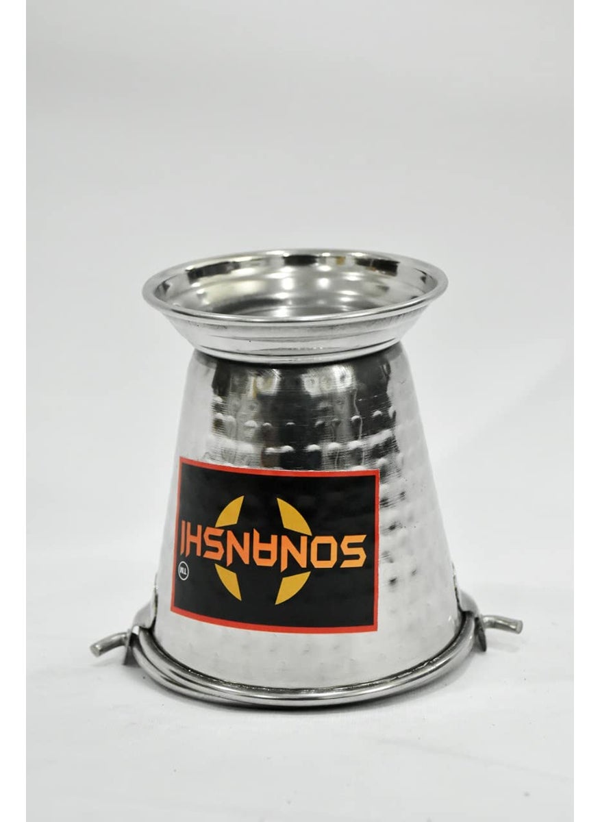 Sonanshi Sonanshi Stainless Steel BucketBalti for Serving Dishes Silver 4  - Image 2