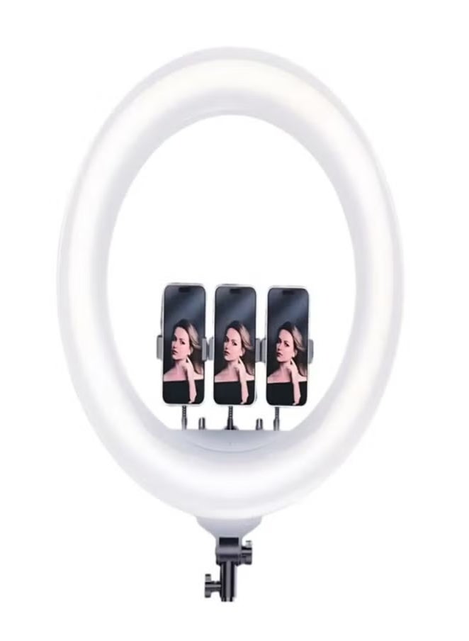 PLOKAMA R45 45cm Soft LED Ring Light with 360° Rotation, Adjustable Brightness & Color Temperature, Eye Protection, Wireless Remote – Ideal for Vlogging, Makeup & Photography - Image 1