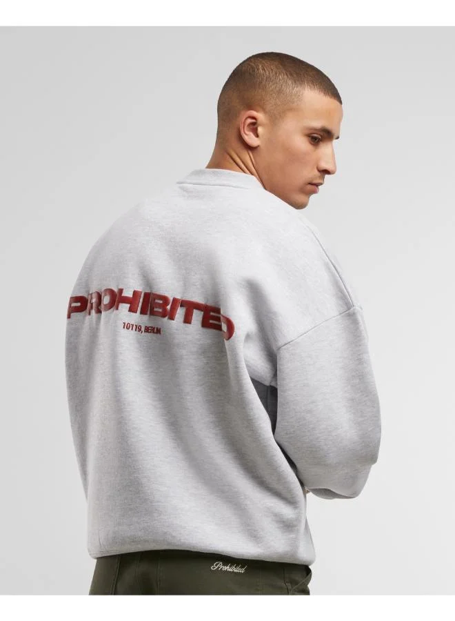بروهيبيتد Basic Crew Neck Logo T-shirt