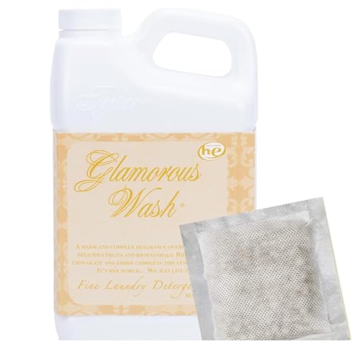 tyler candle company Tyler Candle Glamous Laundry Detergent Diva Liquid 64 Fl Oz HE Safe wDryer Sachet Pouch m var