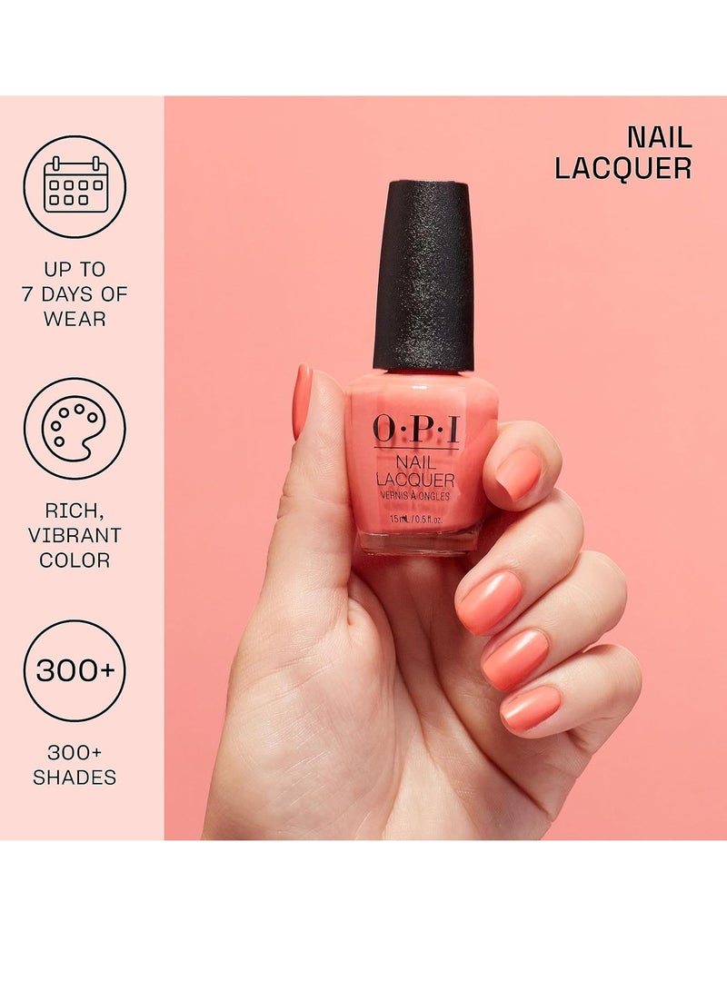أو بي آي O.P.I طلاء أظافر 15 مل طلاء أظافر يدوم طويلاً ومقاوم للتشقق - Image 3