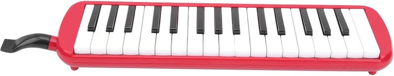 Melodica 32 Key Wind Instrument for Beginners with Carrying Bag Red Ideal for Music Lessons Practice and Performances - Image 3