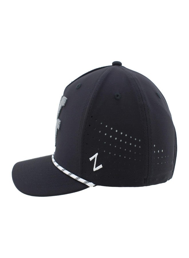 ZHATS West Virginia Mountaineers NCAA Officially Licensed Rope Hat Snapback Performance Black - Image 4