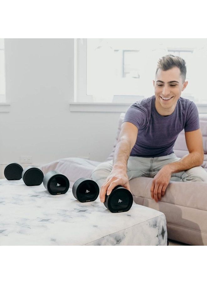HOVER-1 - Air Audio The Worlds First Pull-Apart Wireless Bluetooth Speaker Portable Surround Sound and Multi-Room Use, Black - Image 1