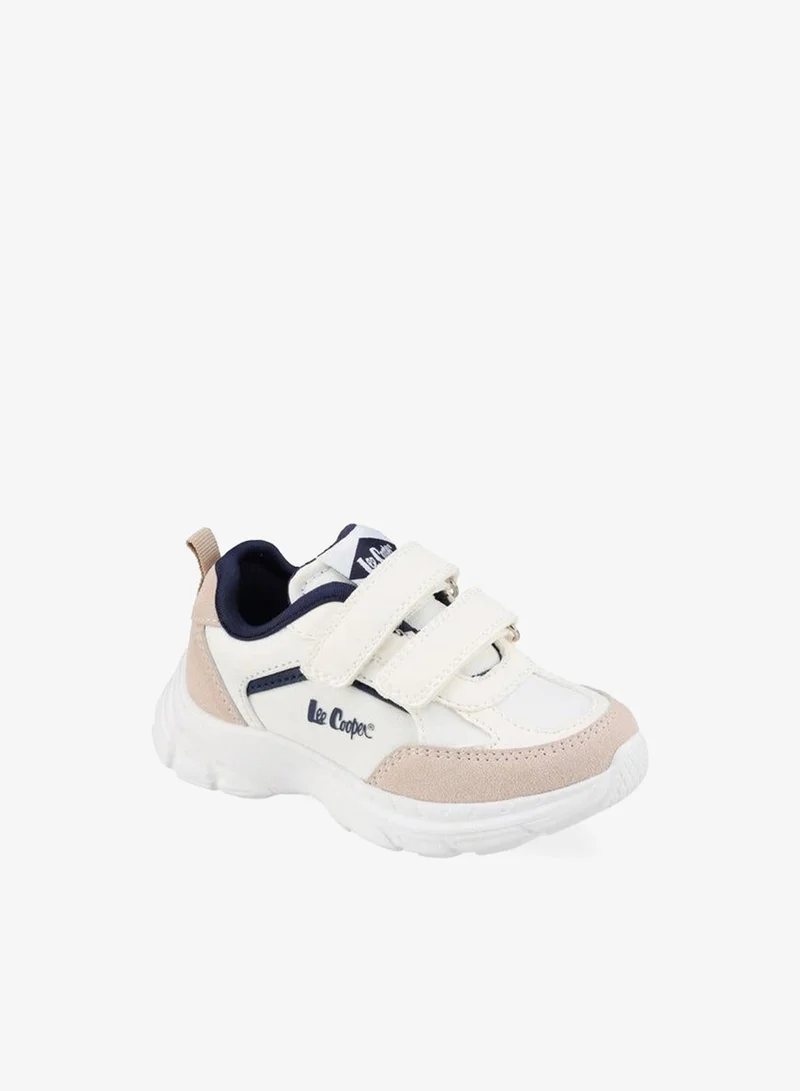 لي كوبر Boys Hook & Loop Ankle Sneakers