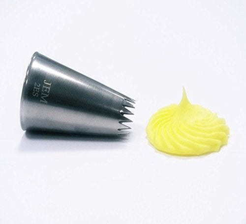 PME Jem Enterprises Medium Fine Star Savoy Piping Nozzle Decorating Tip #2ES - Image 3