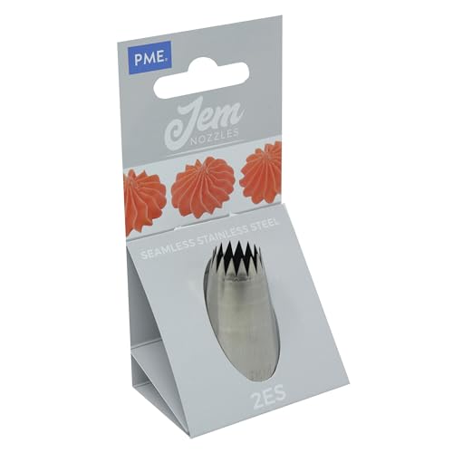 PME Jem Enterprises Medium Fine Star Savoy Piping Nozzle Decorating Tip #2ES - Image 5