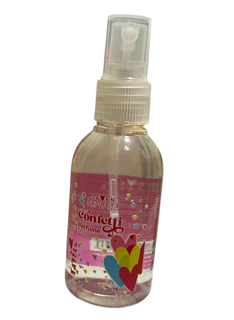 Seven Secrets Mini Confetti Perfume Mist 75 ML  - Image 2