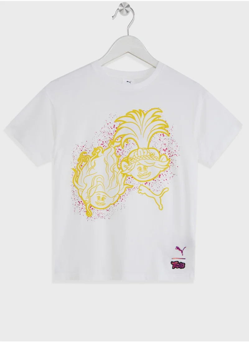 PUMA Kids Trolls Graphic T-Shirt