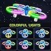 Dwi Dowellin 49 Inch Mini Drone for Kids LED Night Lights One Key Take Off Landing Flips RC Remote Control Small Flying Toys Drones for Beginners Boys and Girls Adults Nano Quadcopter Blue - Image 2