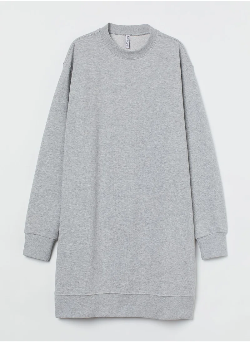 H&M Crew Neck Sweatshirt Dress