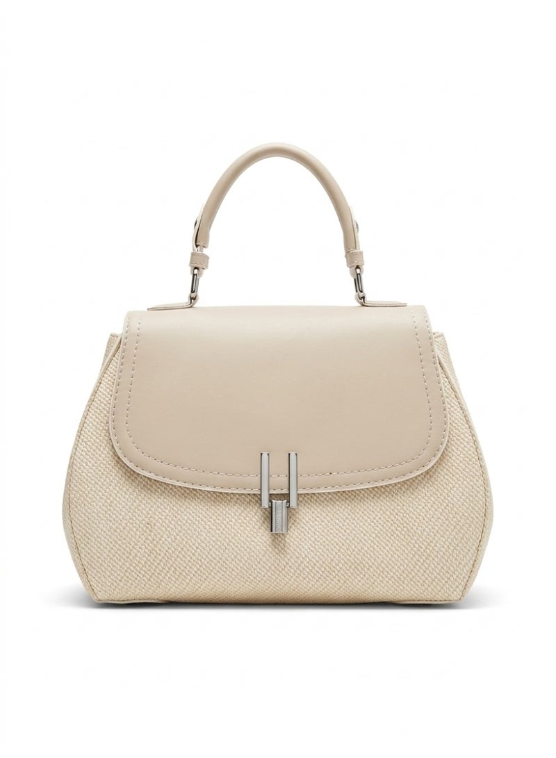 لايف ستيلاش  حقيبة يد انيقة - بيجZH-11 - Image 1