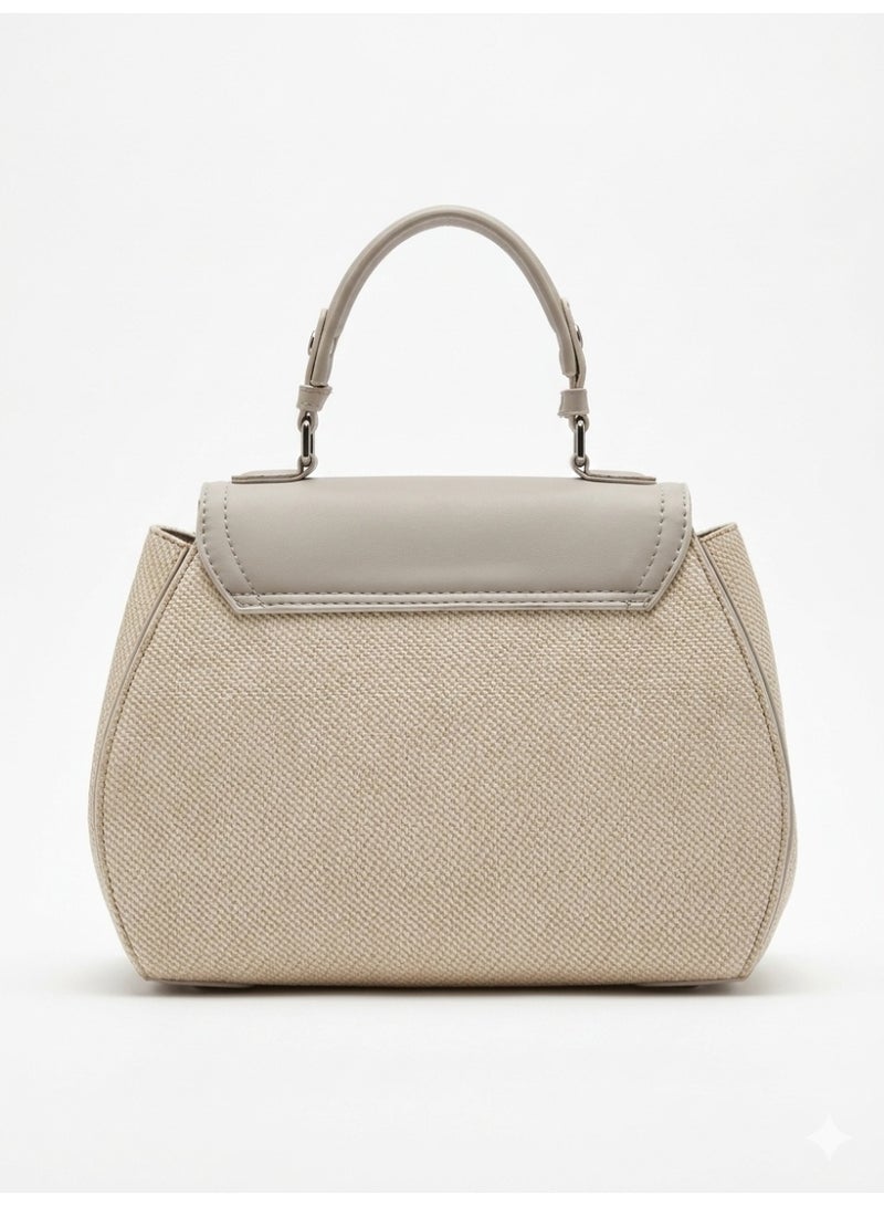 لايف ستيلاش  حقيبة يد انيقة - بيجZH-11 - Image 2