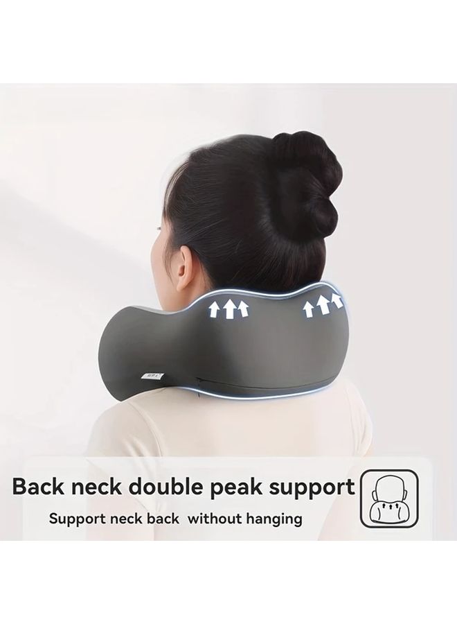 Fruit Green Travel Neck Pillow Ergonomic Cervical Support Portable Compact Machine Washable - Image 4