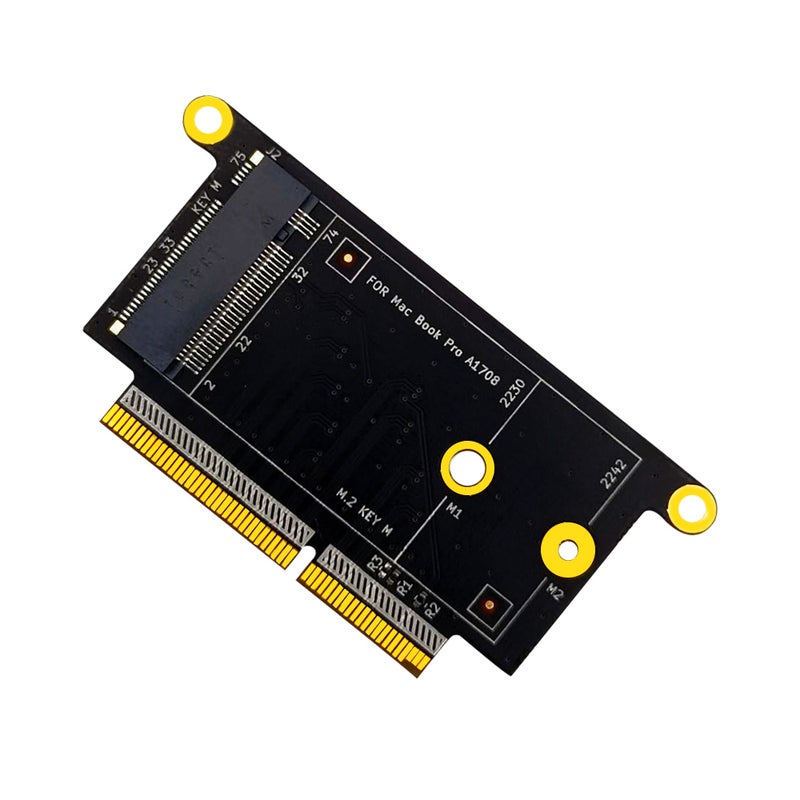 بطاقة محول أقراص SSD NVME M.2 بطاقة محول أقراص SSD M.2 NVMe Key M 2230/2242 لاستبدال ماك بو برو A1708 - Image 1