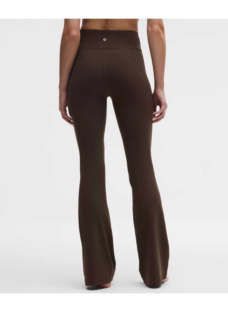lululemon Groove Women's High-Waisted Flare & Straight Leg Yoga Pants, Ultra-Soft Naked Feel Fabric, Tummy Control & Butt Lifting, Non-See-Through, for Yoga, Workout & Casual Wear - Image 1