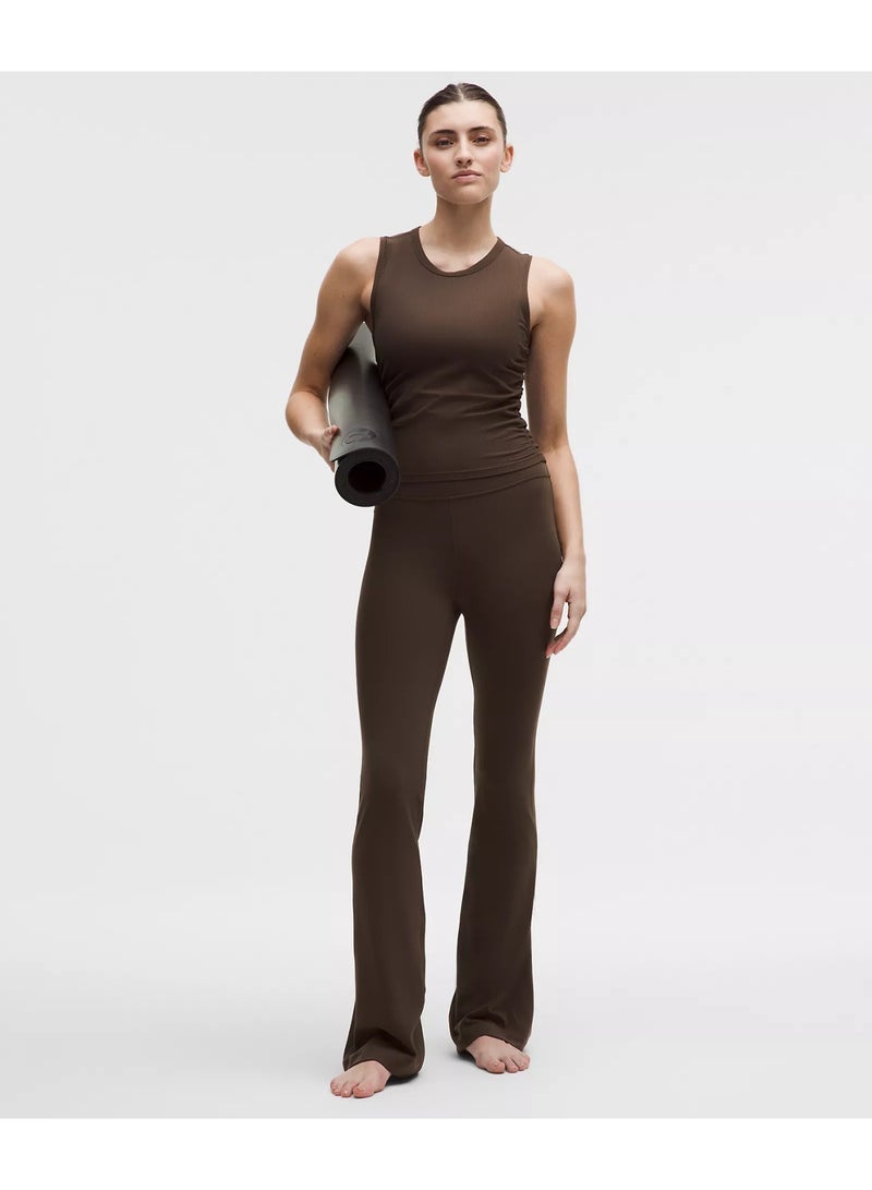 lululemon Groove Women's High-Waisted Flare & Straight Leg Yoga Pants, Ultra-Soft Naked Feel Fabric, Tummy Control & Butt Lifting, Non-See-Through, for Yoga, Workout & Casual Wear - Image 4