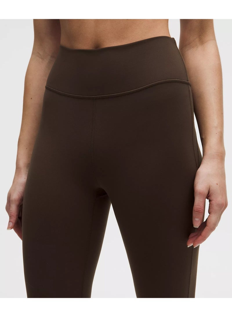 lululemon Groove Women's High-Waisted Flare & Straight Leg Yoga Pants, Ultra-Soft Naked Feel Fabric, Tummy Control & Butt Lifting, Non-See-Through, for Yoga, Workout & Casual Wear - Image 2