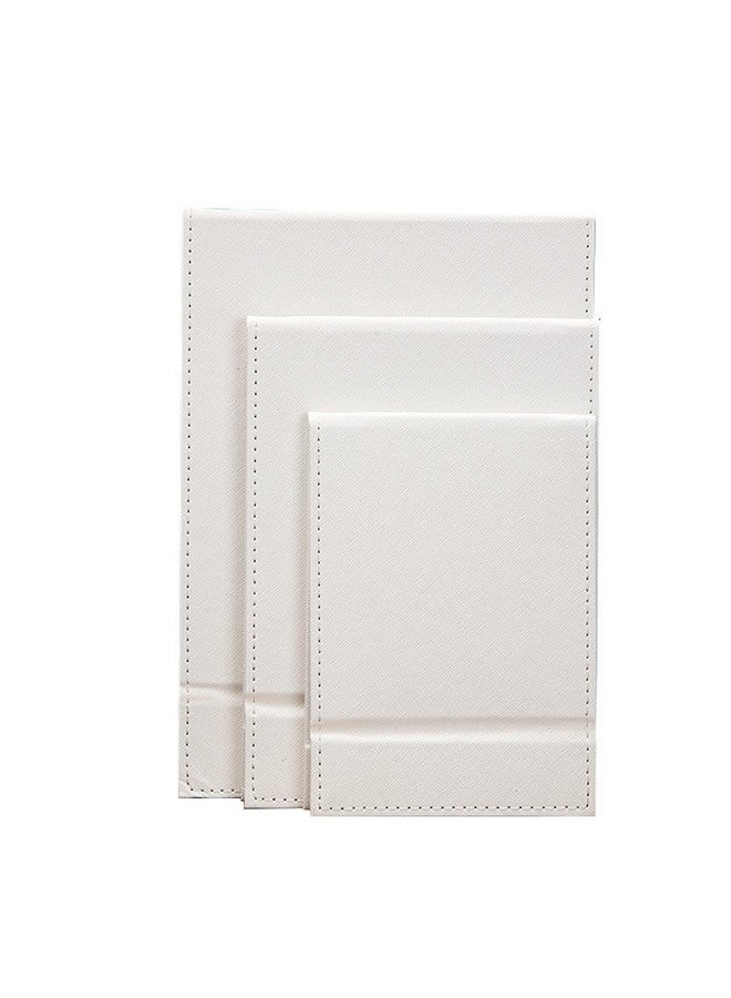 JOLY Protable PU Leather Mirror Folding Desktop Makeup Mirror with Adjustable Stand for Personal Use,Travelling (L, Pink) - Image 4