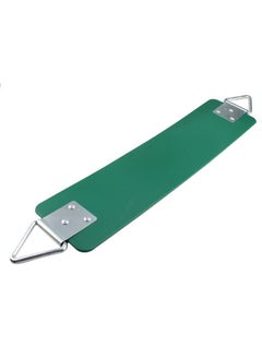 AGPtek Swing Seat 30.4 X 6 X 0.27 Inch Yard Swing For Kids & Adults With Metal Triangle Ring Green(113Kg /250Lb Weight Limit)  - Image 1