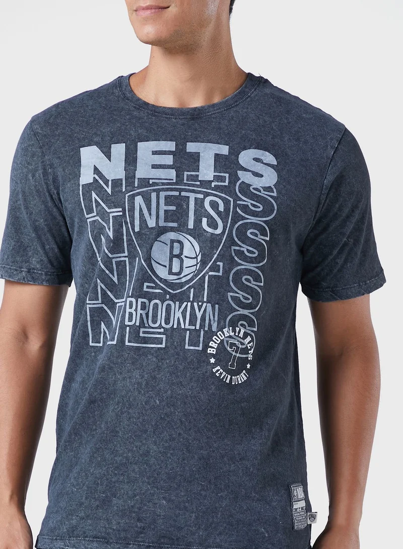 Nba  NBA Durant Kevin Brooklyn Nets Dream Chaser T-Shirt for Men | Best Price UAE