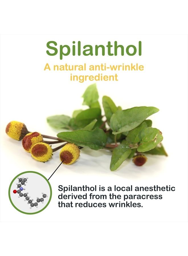 Biotulin بيوتولين - جل البشرة الفاخر | توكسين البوتولينوم العضوي | يقلل التجاعيد خلال 1 ساعة | سيروم حمض الهيالورونيك | سيروم سبيلانثول للوجه | علاج مضاد للشيخوخة - 0.5 أونصة - Image 3