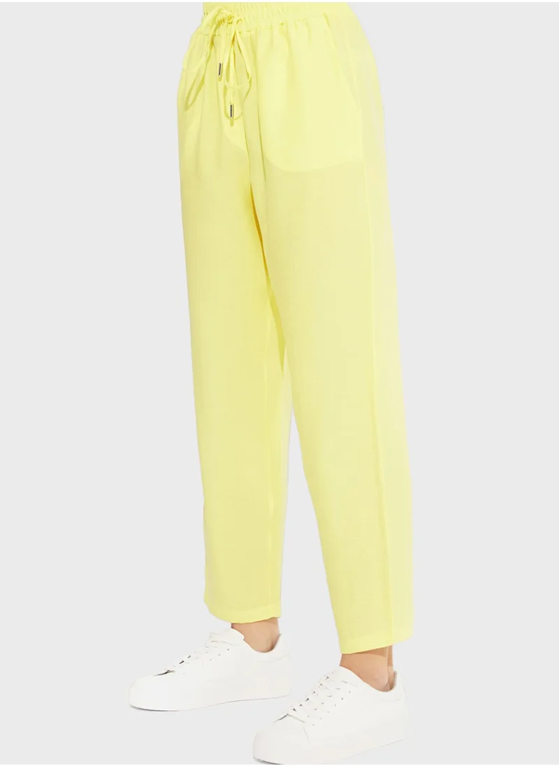 جون High Waist Pants