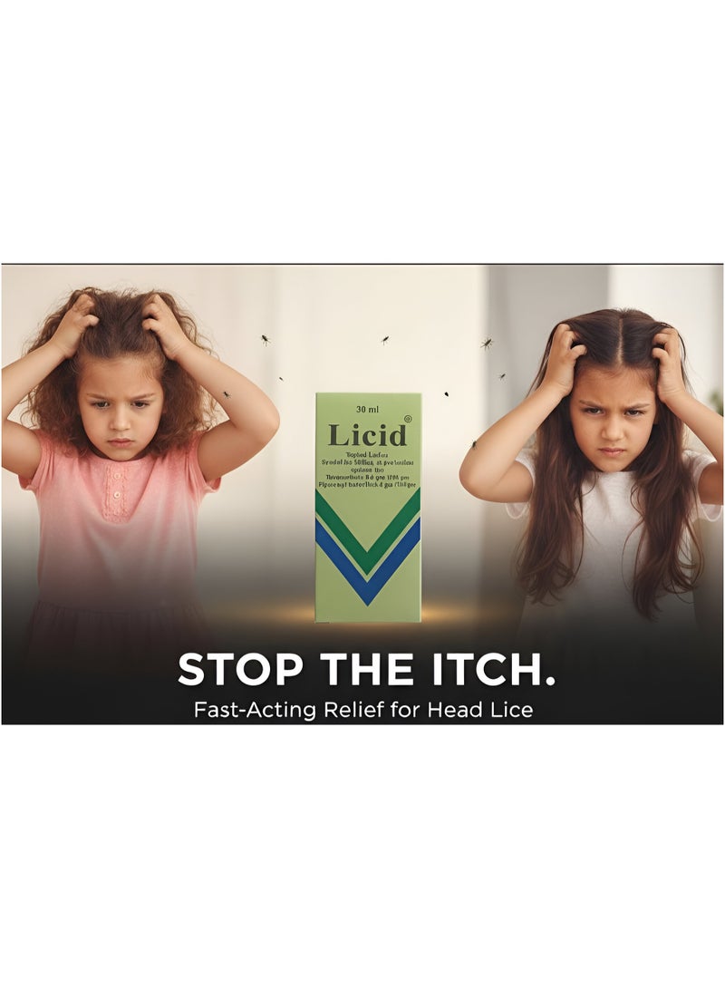 Licid Lotion Specialized in the Treatment and Prevention of Head Lice 30ml - Image 3