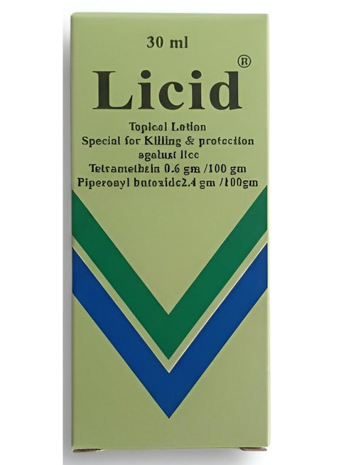 ليسيد لوسيون  متخصص في علاج قمل الرأس والوقاية منه  ٣٠مل