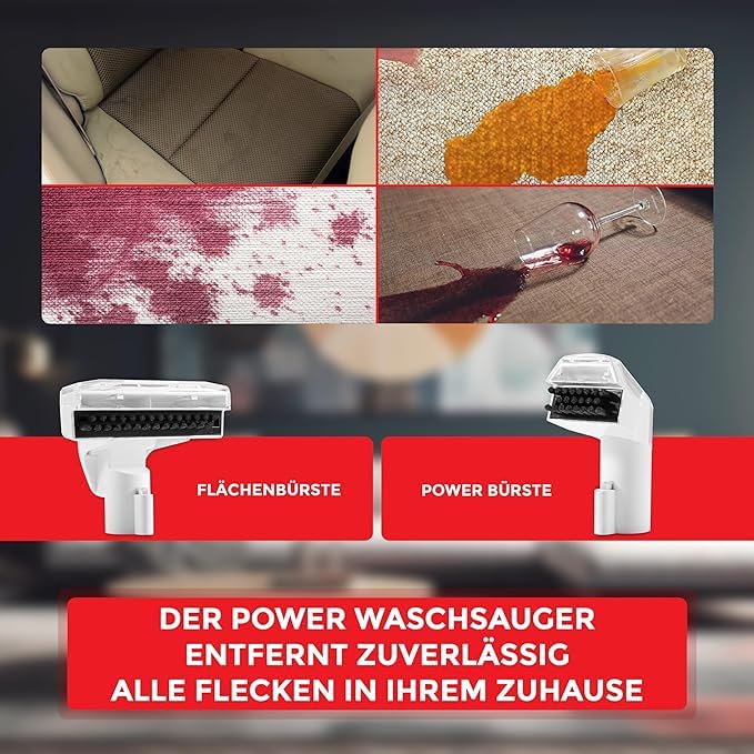 BLURISM Home Carpet Washing Wet and Dry Handheld Sofa Mattress Carpet Cleaner Cleaning Machine Carpet Rug Cleaners Machine Rug Remover Deep Clean Machine for Pet Couch - Image 5