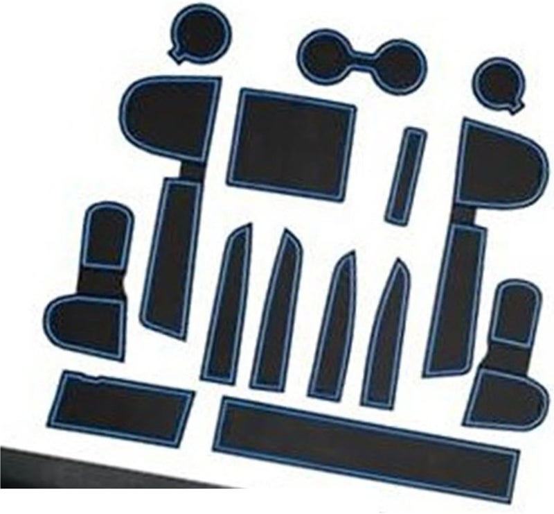 Wivplex Non-Slip Rubber Mats for Kia Ceed GT - Image 1