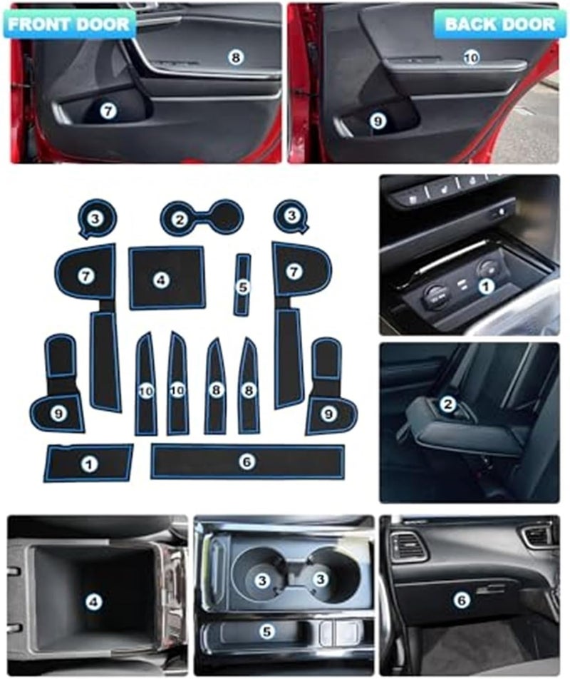 Wivplex Non-Slip Rubber Mats for Kia Ceed GT - Image 2