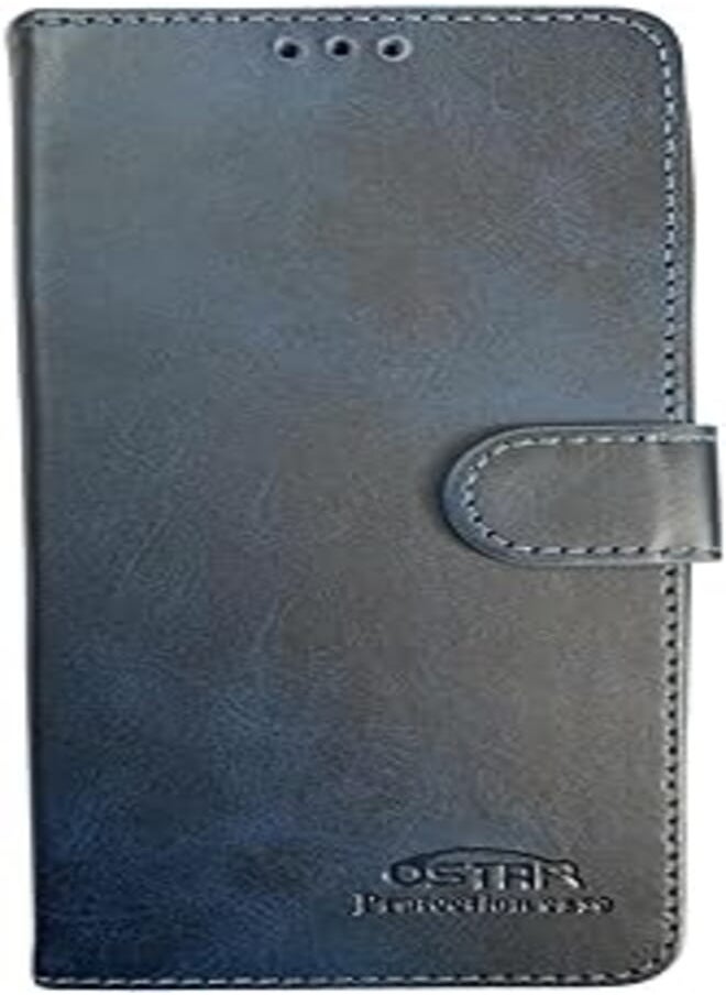 Generic - New Special Offer Mahbolgy Leather Flip Wallet Card Case with Magnetic Closure for Samsung A24 - Blue Flip Top Raw - Image 1