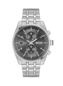 HUGO BOSS Men's Chronograph Round Shape Stainless Steel Wrist Watch 1514151 - 44 Mm  - Image 1