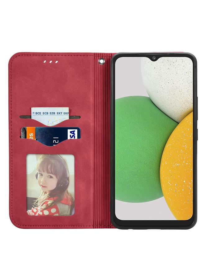 اس-توب جراب لهاتف Samsung Galaxy A03 Core جراب هاتف جلدي مغناطيسي بملمس كلاسيكي - Image 3