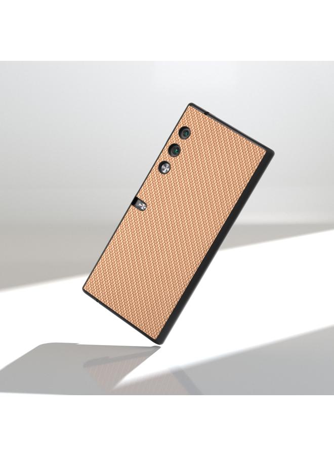 اس-توب جراب هاتف Honor V من ألياف الكربون بتصميم محفظة واقٍ - Image 3