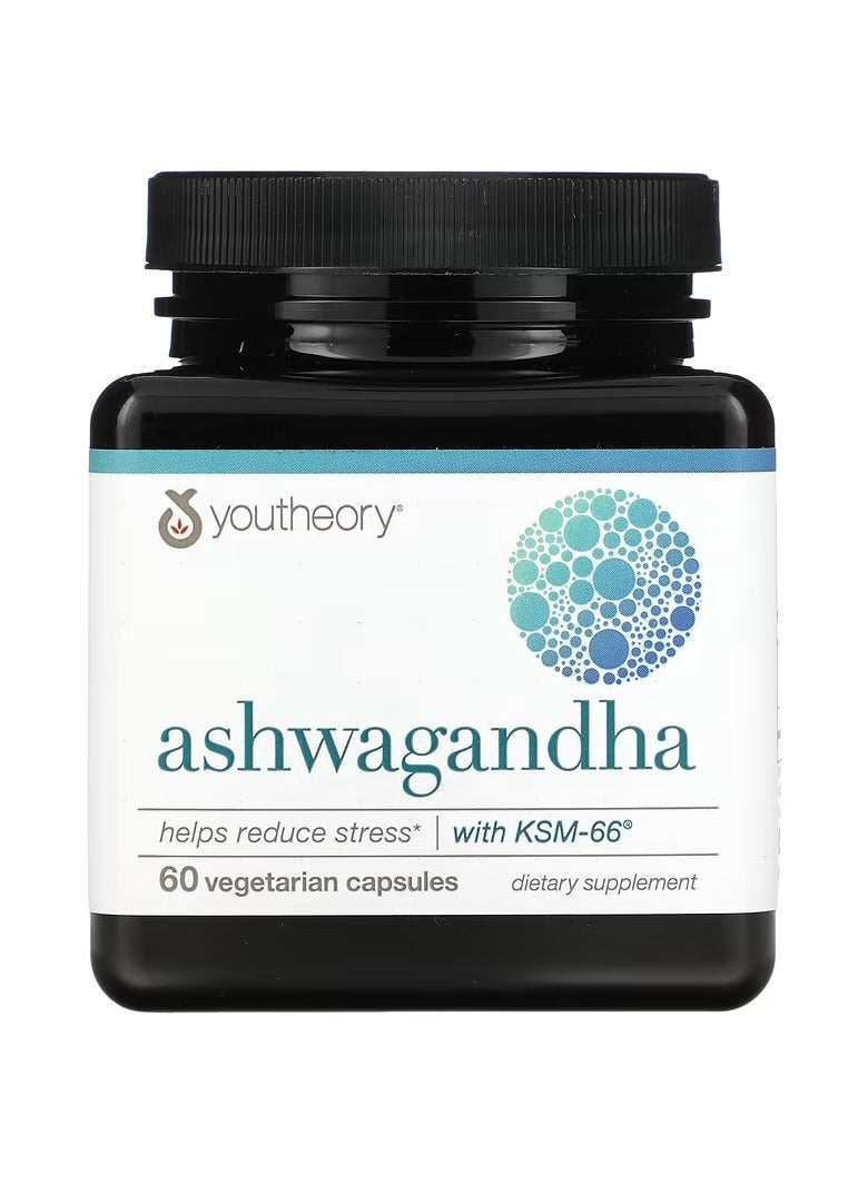 يوثيري الأشواغندا 500 ملجم 60 كبسولة نباتية - Image 1