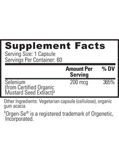 global healing center Global Healing Selenium 200Mcg Selenium Supplement With Organic Ingredients Antioxidants For Thyroid Support And Immune Health Nongmo & Glutenfree Selenium 200 Mcg For Men & Women (60 Capsules)  - Image 4