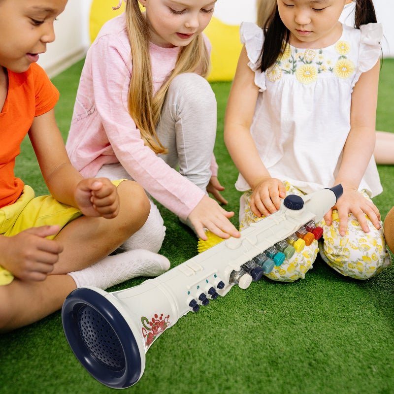 1Set Children Clarinet Toy Kids Music Enlightenment Wind Instrument Toy - Image 2