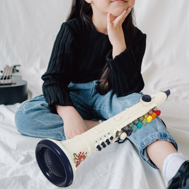 1Set Children Clarinet Toy Kids Music Enlightenment Wind Instrument Toy - Image 3