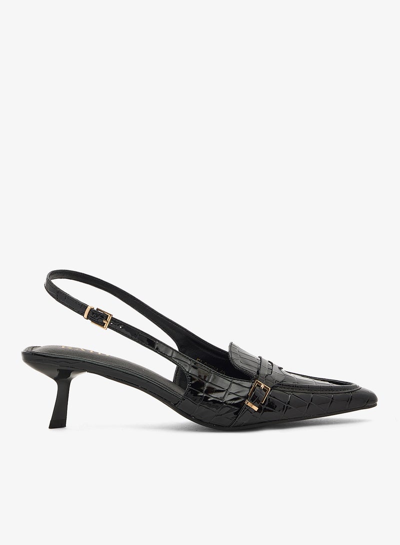 ريد إيلوين مضخات بحزام خلفي - Image 1