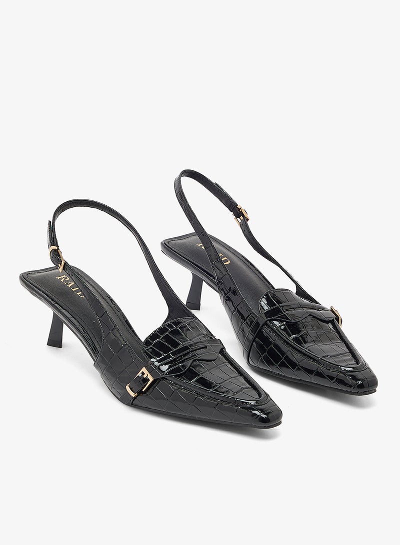 ريد إيلوين مضخات بحزام خلفي - Image 4